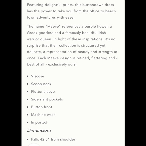 SALE New Anthropologie Praslin Printed dress sz 2 - Picture 4 of 8